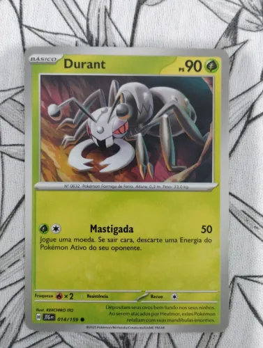 Durant Carta Pokémon 