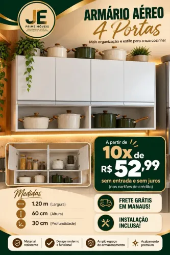 Armário em mdf entrega e instalação grátis