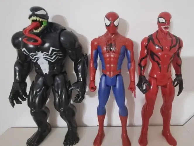 Titan Hero 3 pack Maximum Carnage / Venom / Spiderman