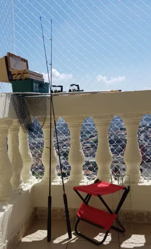 Vara de pesca tralha completa