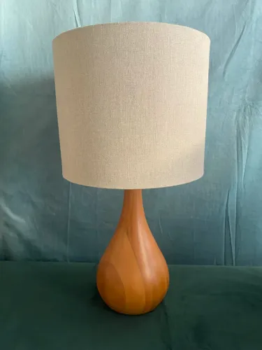 Cúpula Pura Cambraia de Linho Natural 30X25