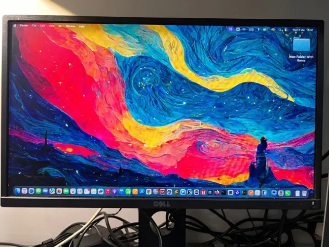 Monitor 23 Dell - ergonômico (ajuste de altura, inclinação, etc)