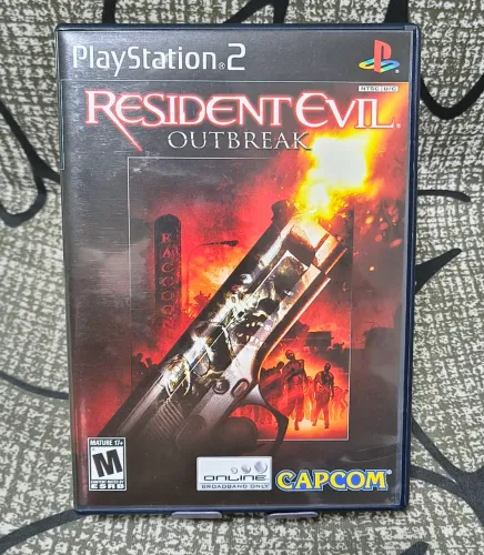 Resident Evil Outbreak Americano PS2