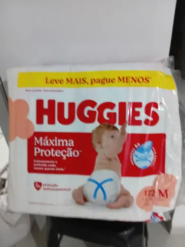Fralda Huggies - M - 172 Unidades