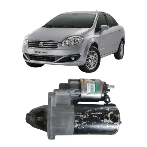 Motor Arranque Fiat Linea 1.9 2009 2011
