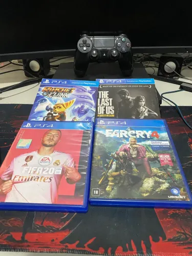 Vendo ou Troco PS4 Slim Por Switch