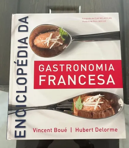 Livro Enciclopédia da Gastronomia Francesa Vincent Boué; Hubert Delorme; Clay Mclachlan