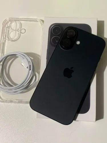 iPhone 16 256GB Preto impecável |COM GARANTIA 