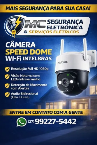 câmeras speed dome