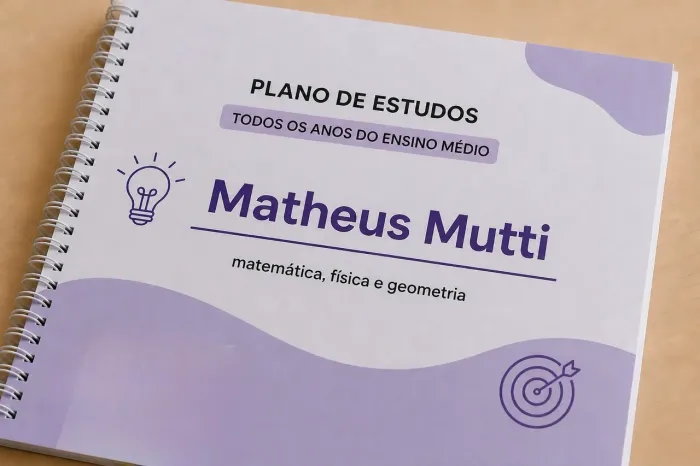 Reforço de matemática, geometria e física para todos os anos do ensino médio