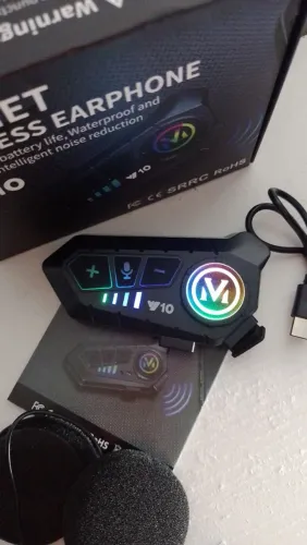 Intercomunicador fone para capacete à prova d'água