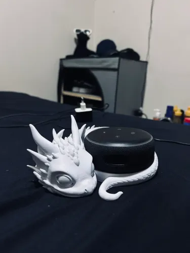 Alexa Echo Dot 3ª Geração - Preta já com suporte 