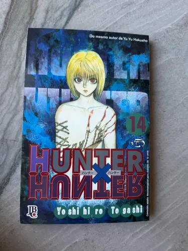 Mangá hunter x hunter 14 seminovo