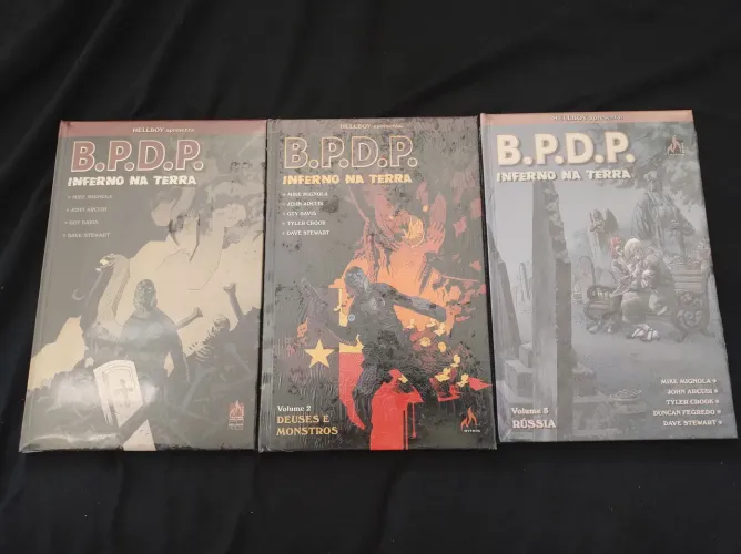 B.P.D.P. : Inferno na Terra - Capa Dura - Editora Mythos