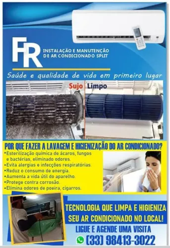 Instalação e manutenção ar split