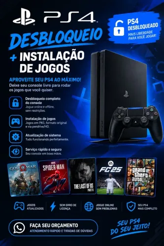 BAIXO JOGOS PRO SEU PS4