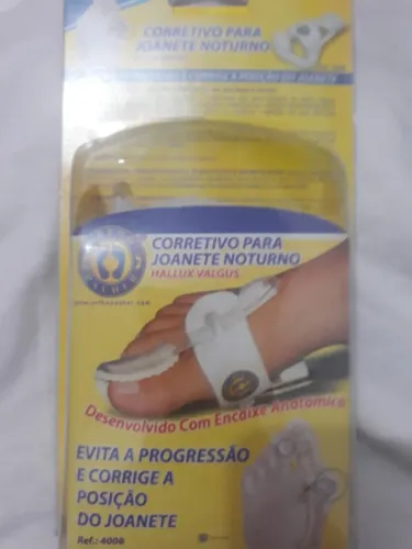 Corretivo para joanete noturno