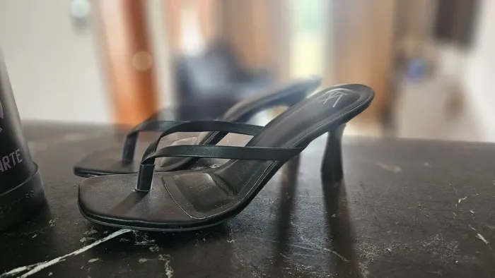 Sandália salto 8cm