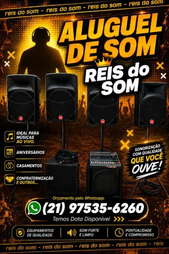 Aluguel de Som
