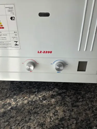 Aquecedor de água a gás Lorenzetti 18L/min
