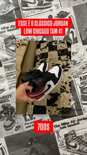 TÊNIS JORDAN LOW CHICAGO
