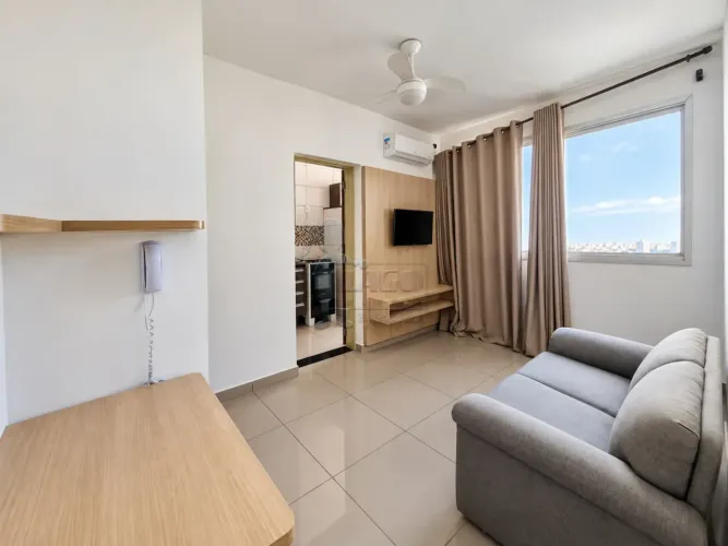 Apartamento Kitnet mobiliado de 38m² com 01 quarto para locação - Centro