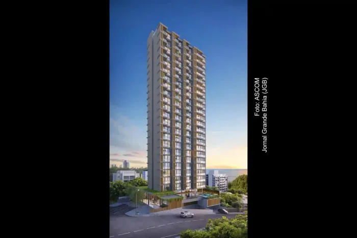 Apartamento para venda possui 32 metros quadrados com 2 quartos em Barra - Salvador - Bahi