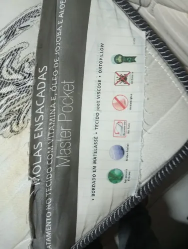 Cama box solteiro Ortobom