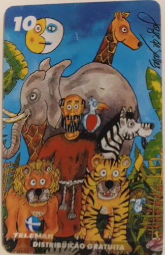 Cartão telefônico raro