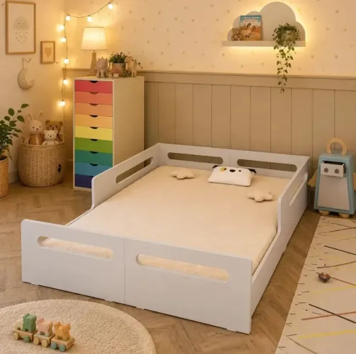 Cama montessoriana casal COM colchão
