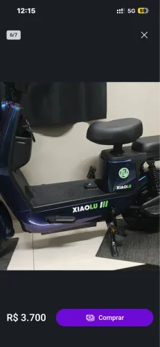 Vendo moto eletrica de moto 1000wtz