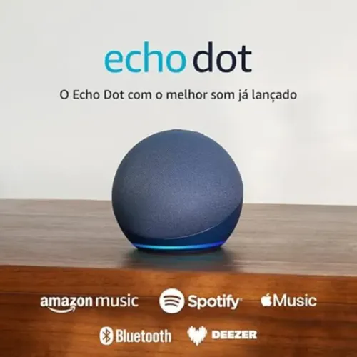 Alexa Echo dot 5 ultima geração lacrado com nota fiscal novo