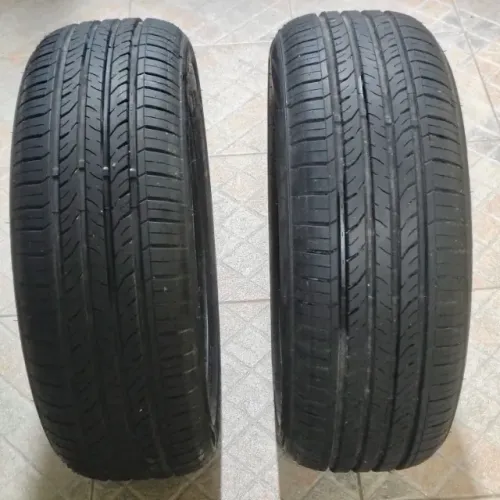 PAR DE PNEUS ARO 16 MEDIDA 205/55 - COROLLA-CIVIC- JETTA- SENTRA NOVOS -NÃO TROCO