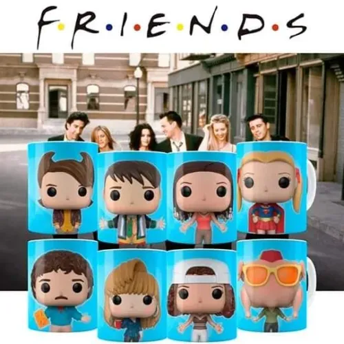  Canecas Personalizadas Porcelana Friends