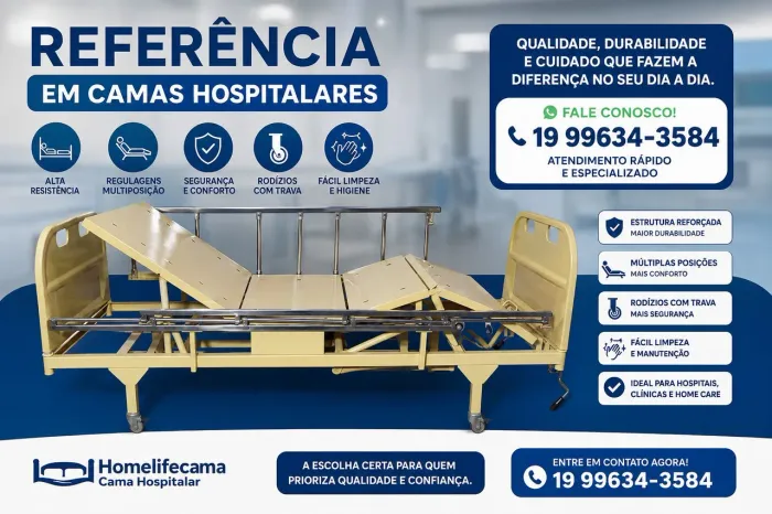 Camas Hospitalares Articuladas