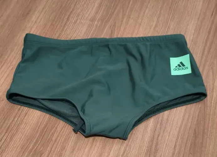 Sunga Adidas Solid Musgo - Tamanho 8