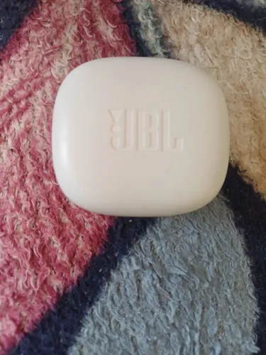 Fone de ouvido Bluetooth JBL Wave Flex Original na cor branca