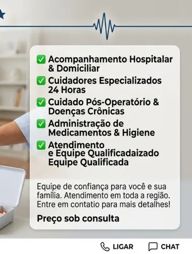 Acompanhamento Hospitalar e Domiciliar