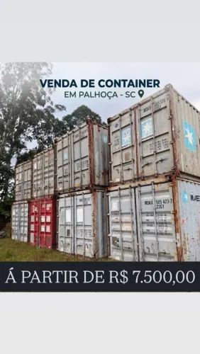 Container queima de estoque apenas R$ 6999,00