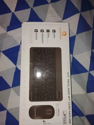 Kit teclado e mause sem fio Hmastor