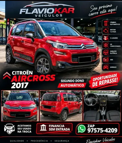 Citroen Aircross Live 1.6 Flex 16V 5P Aut. 2017