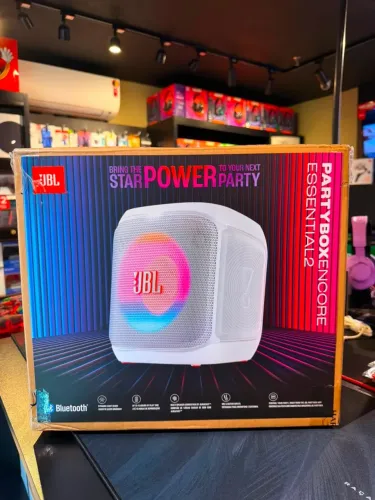 Caixa de som JBL Partybox Encore essential 2 com nota fiscal somos loja física