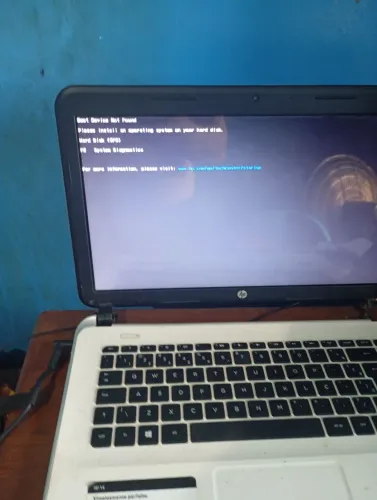Notebook HP retirada de peças