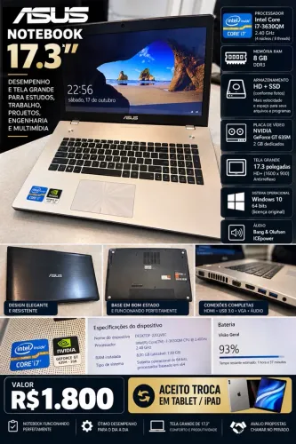 Notebook i7