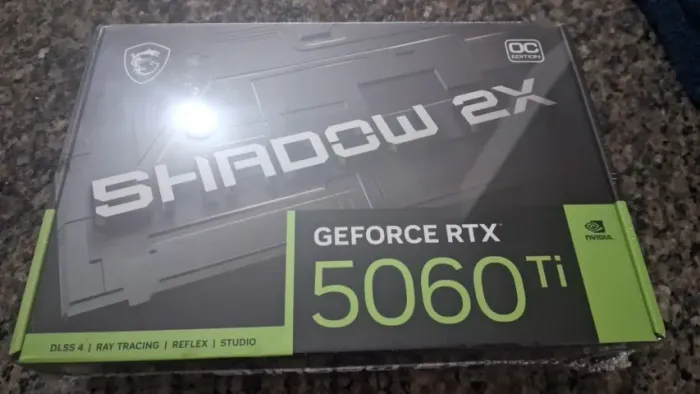 MSI RTX 5060 TI 16 GB 