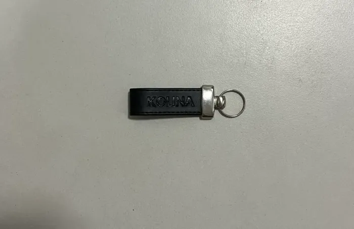 CHAVEIRO KOLINA ORIGINAL EM COURO LEGÍTIMO | METAL PREMIUM QUE NÃO OXIDA