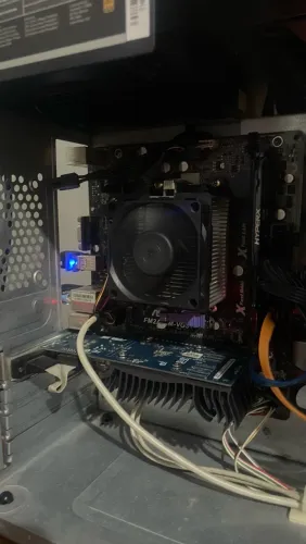 kit placa mãe + placa de video para po de escritorio!