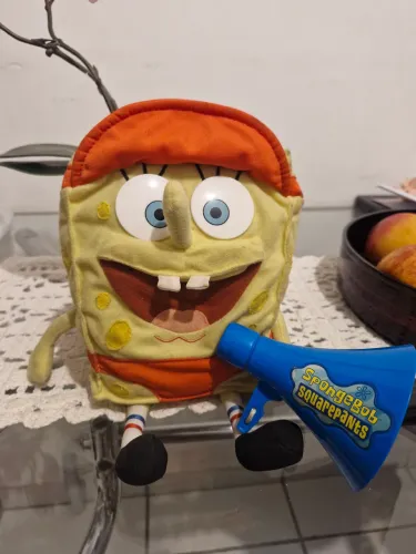 Boneco Bob Esponja q fala