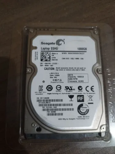SSHD Híbrido Sata Seagate 1Tb 5.4k 2.5 Para Notebook 05k1vd