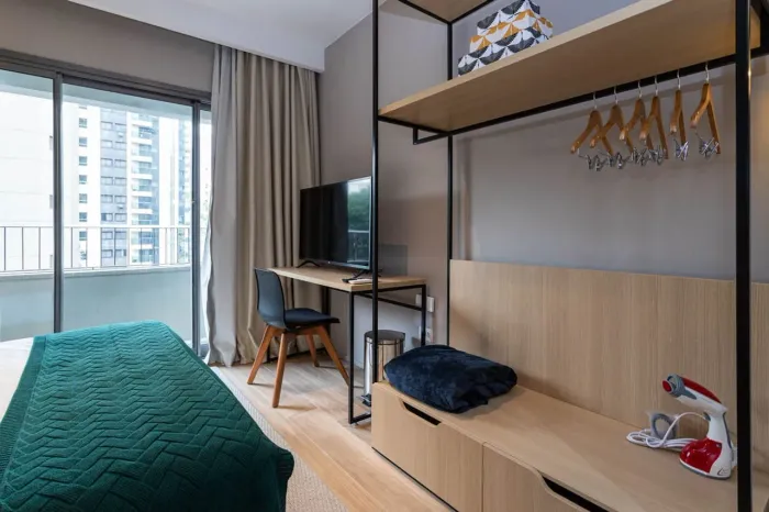Apartamento com 1 Quarto para alugar, 21m² - Consolação
